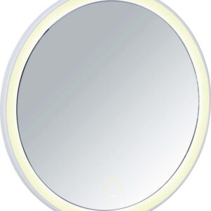 Bílé zrcadlo s LED osvícením Wenko Isola. Nejlepší citáty o lásce