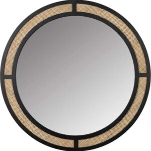 Nástěnné zrcadlo ø 76 cm Aida – White Label. Nejlepší citáty o lásce