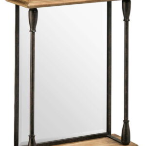 Nástěnné zrcadlo s dřevěným rámem 50x70 cm Tribeca – Premier Housewares. Nejlepší citáty o lásce