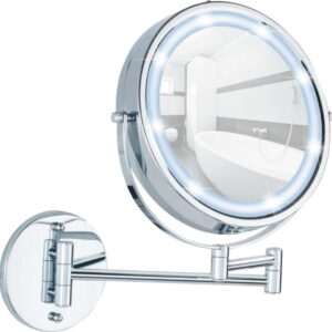 Nástěnné zvětšovací zrcadlo s LED osvětlením Wenko Power-Loc Lumi. Nejlepší citáty o lásce