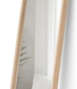 Stojací zrcadlo s dřevěným rámem 45x196 cm Bellwood – Umbra. Nejlepší citáty o lásce