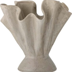 Béžová ručně vyrobená váza z kameniny Plier – Bloomingville. Nejlepší citáty o lásce