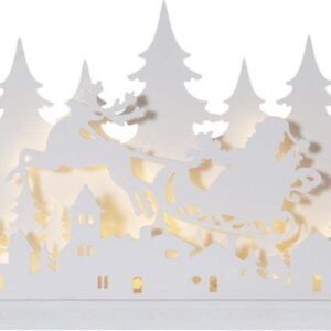 Bílá světelná dekorace s vánočním motivem Grandy – Star Trading. Nejlepší citáty o lásce