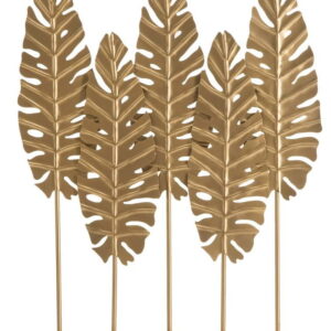 Dekorativní soška ve zlaté barvě Mauro Ferretti Long Leaf. Nejlepší citáty o lásce