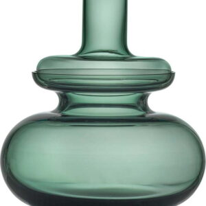 Zelená skleněná váza Inu - Zone. Nejlepší citáty o lásce