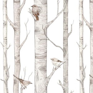 Papírová dětská tapeta 50 cm x 280 cm Scandinavian Forest – Dekornik. Nejlepší citáty o lásce