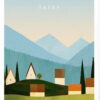 Plakát 50x70 cm Tatry – Travelposter. Nejlepší citáty o lásce